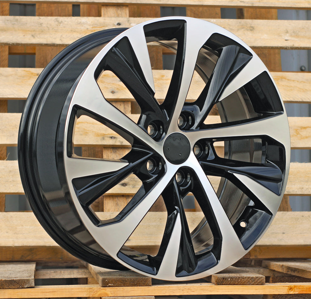 Alu kola pro Lexus B5757 7.5x18 5x114.3 ET40 60.1 Black Polished