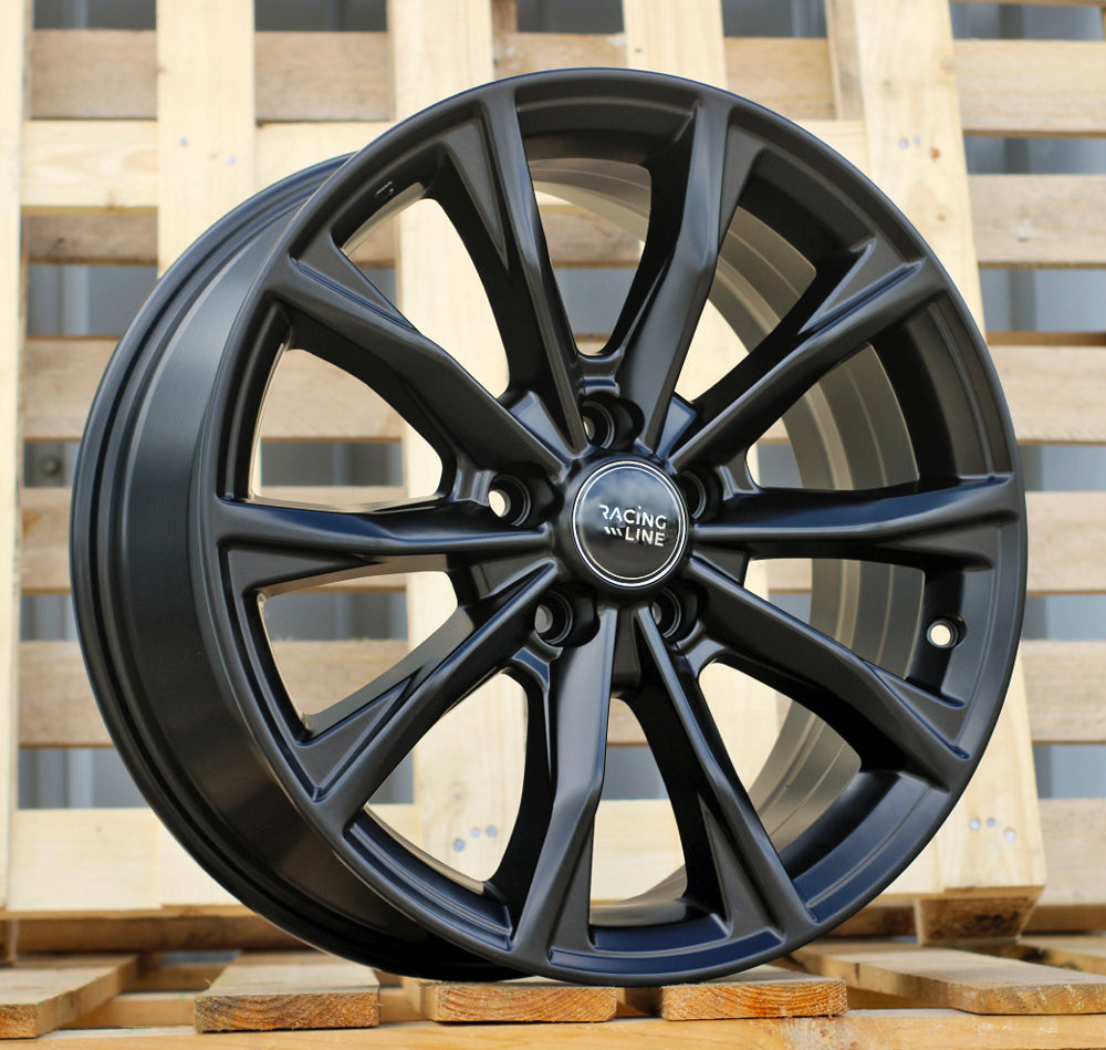 Alu kola pro Honda Y1351 7.5x18 5x114.3 ET40 64.1 Black Half Matt