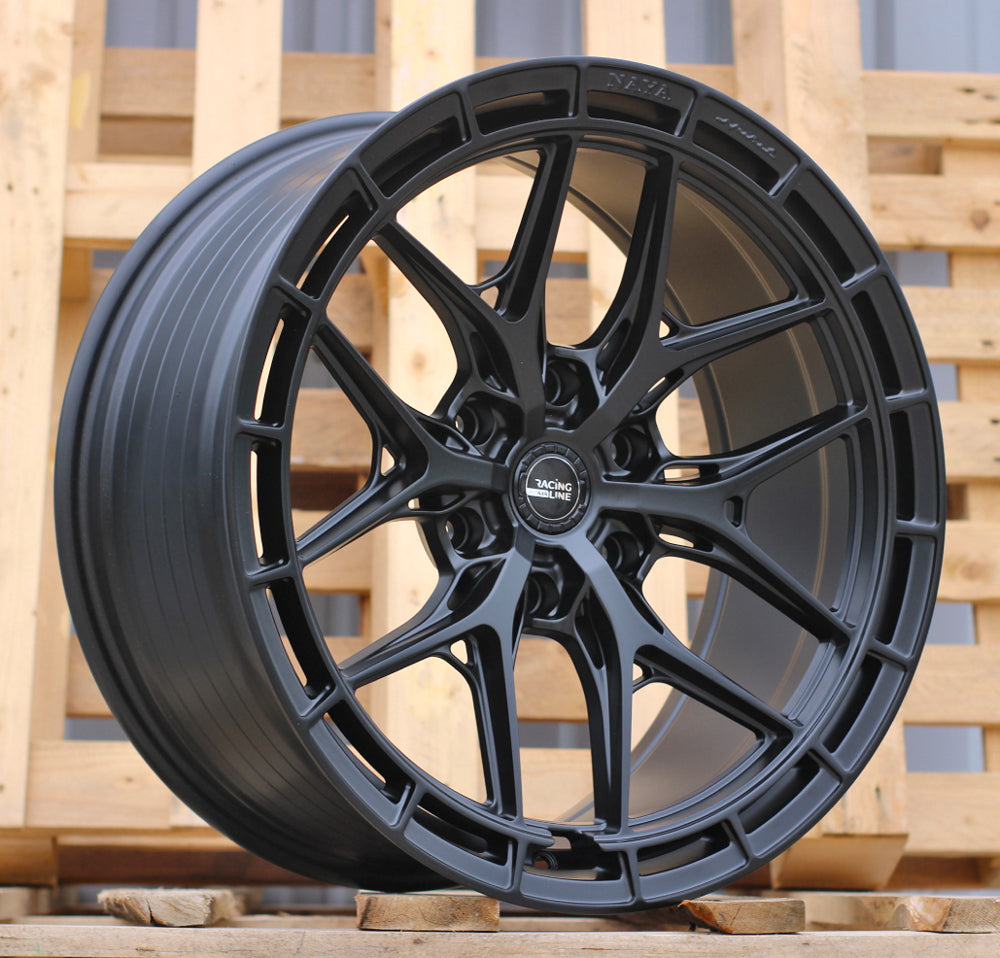 Alu kola pro Racing Line F3045 9x20 6x139.7 ET15 106.1 Black Half Matt