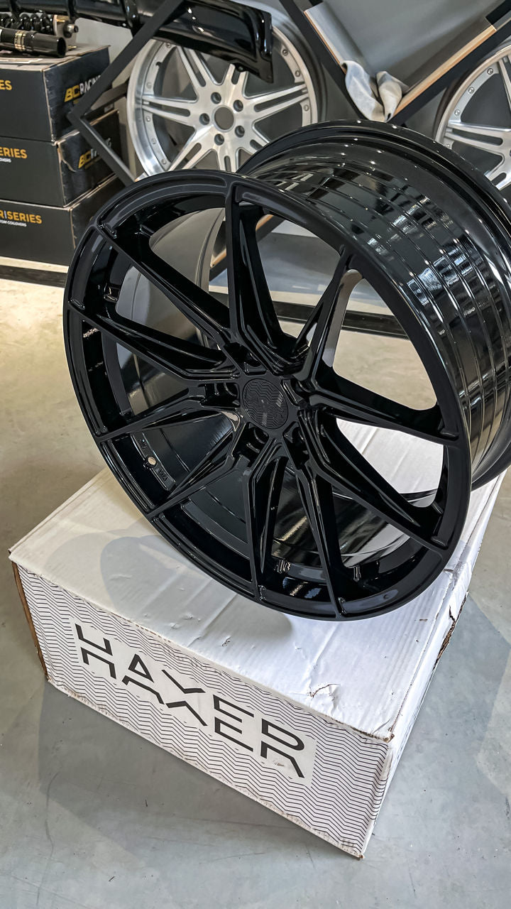 Alu kola HAXER HX036 8x18 5x112 ET40 černá, Mercedes WheelsUp
