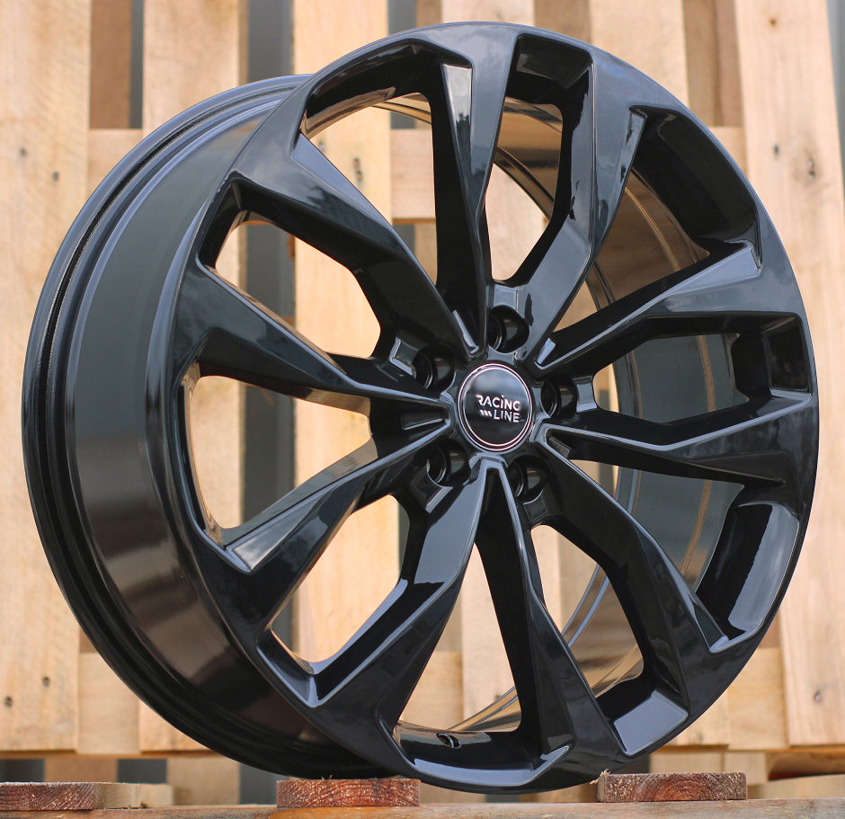 Alu kola pro Racing Line Y1144 7x17 5x114.3 ET45 Black | Wheelsup.cz