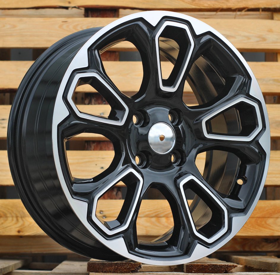 Alu kola pro Ford B1136 7x17 4x108 ET37.5 Black Polished