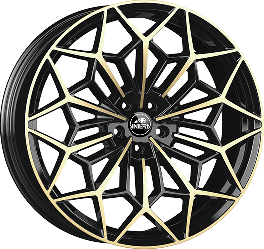 Alu kola GMP A105 10x23 5x120 ET35 72.6 piano black champagne