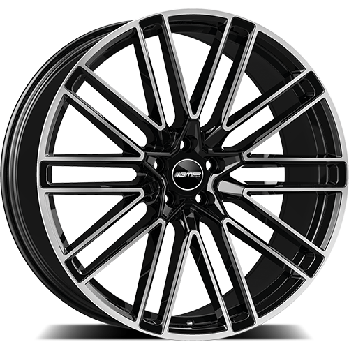 Alu kola GMP Stilgar 10x24 5x130 ET20 84.1 black diamond