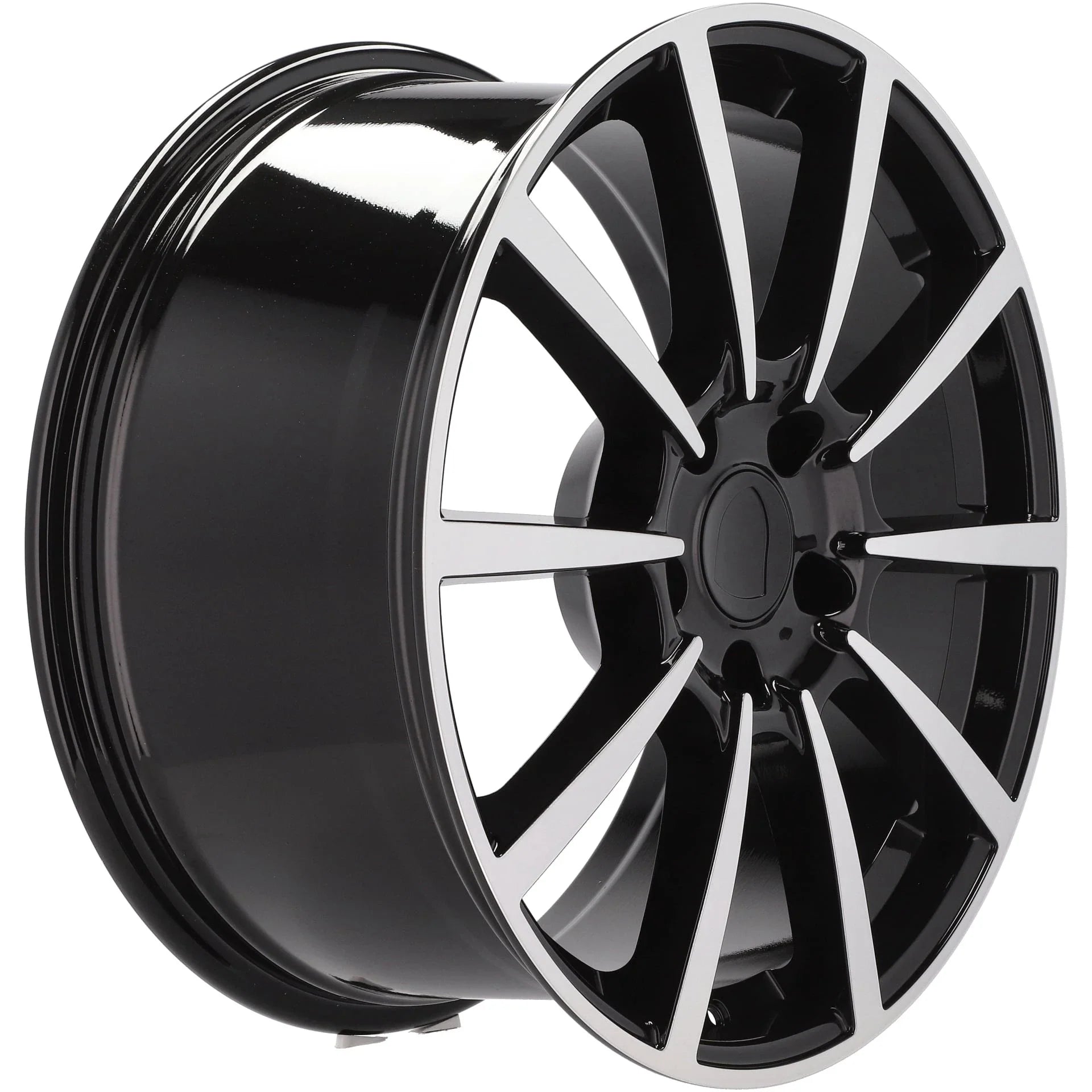 Alu kola pro Porsche 1067 8.5x20 5x130 ET50 71.6 Black Polished