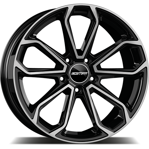 Alu kola GMP Furiosa 11.5x21 5x130 ET60 71.6 black diamond