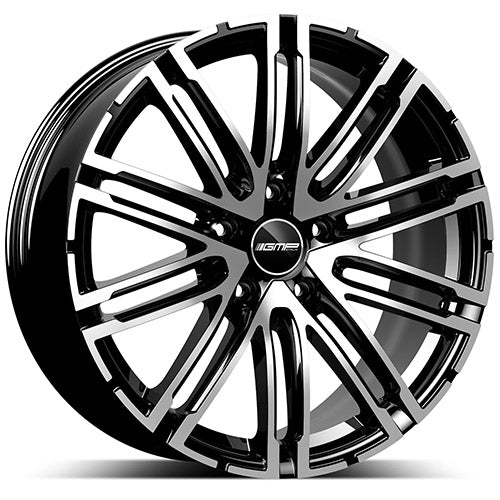Alu kola GMP Targa 11.5x22 5x130 ET61 71.6 black diamond | Wheelsup.cz