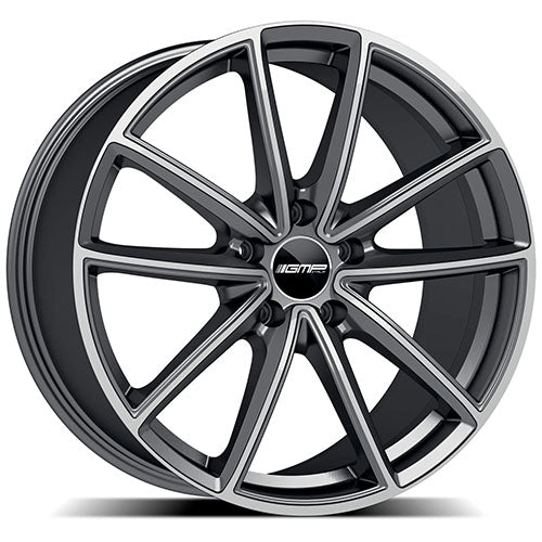 Alu kola GMP Titan 11.5x22 5x130 ET63 71.6 anthracite diamond | Wheelsup.cz