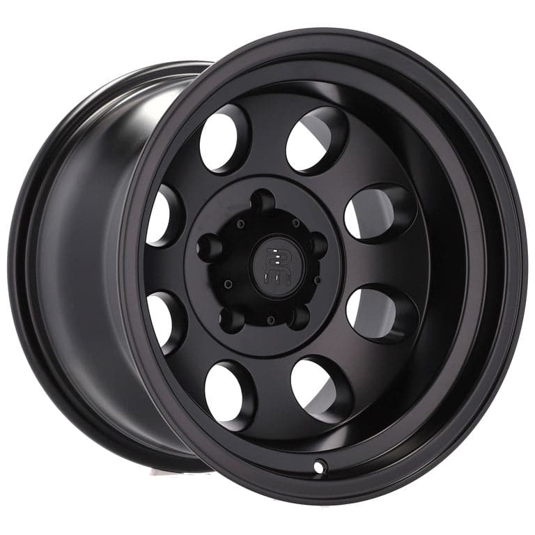 Alu kola pro Offroad BY997 10x16 5x127 ET-48 87.1 Black Half Matt | Wheelsup.cz