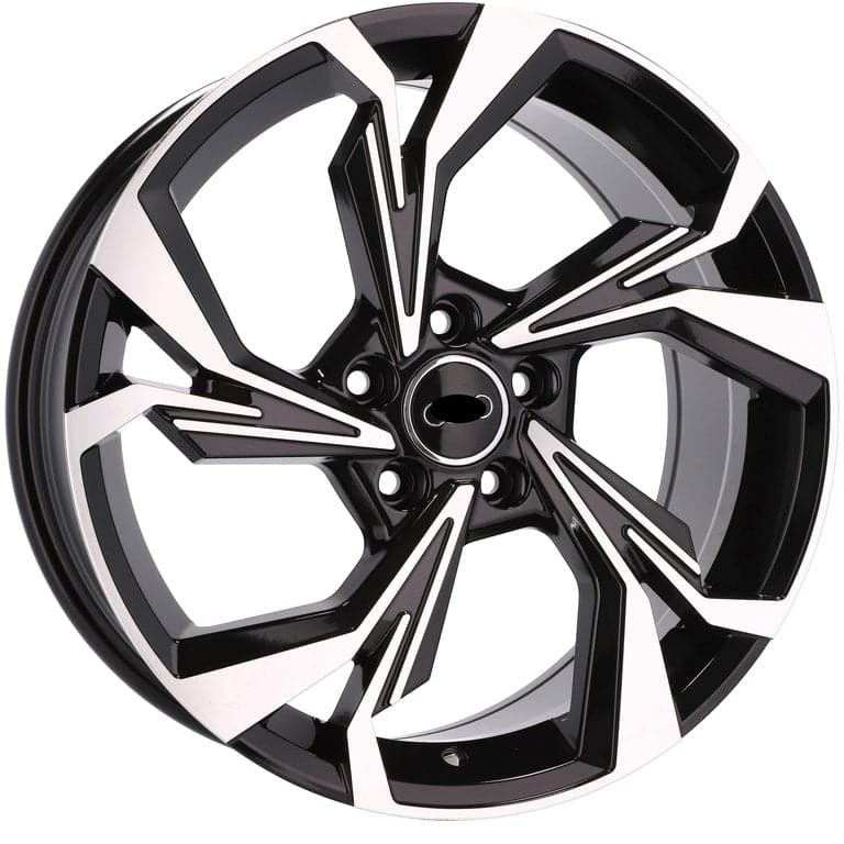 Alu kola Racing Line B5893 8x18 5x112 ET45 černá, Audi WheelsUp