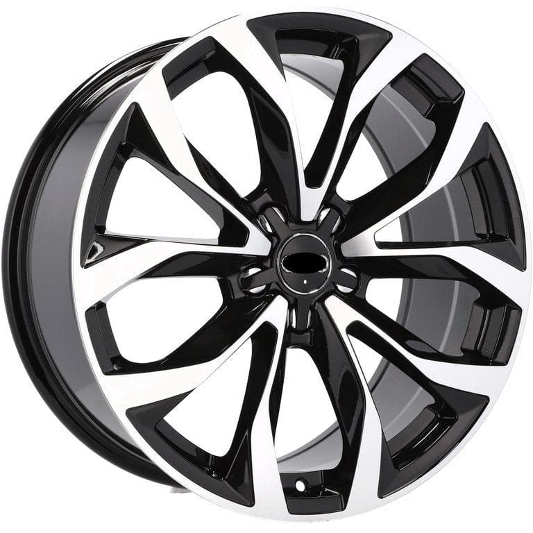 Alu kola pro Audi XF562 7.5x17 5x112 ET40 66.6 Black Polished | Wheelsup.cz