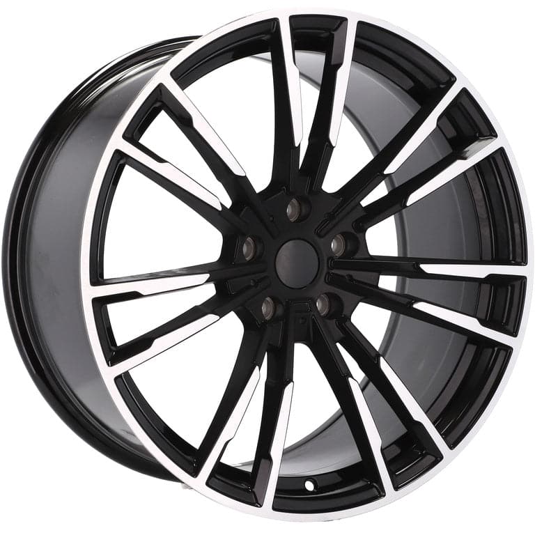 Alu kola pro BMW A7065 8x18 5x120 ET30 72.6 Black Polished | Wheelsup.cz