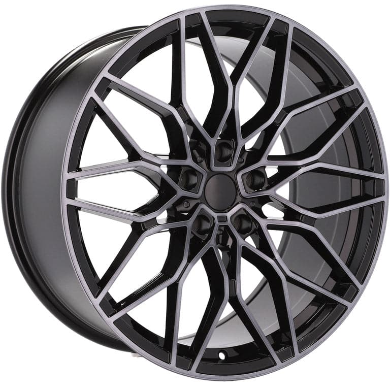 Alu kola pro BMW IN292 9.5x20 5x120 ET38 72.6 Black Polished | Wheelsup.cz