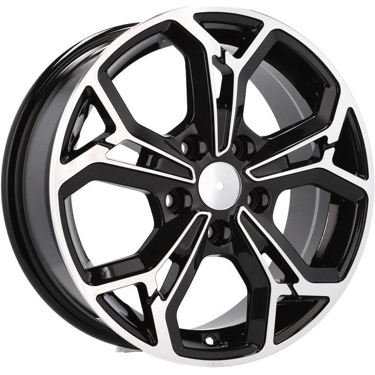 Alu kola pro Hyundai FE190 7.5x18 5x114.3 ET51 Black Polished