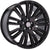Alu kola pro Land Rover XE136 9.5x21 5x108 ET45 63.4 Black