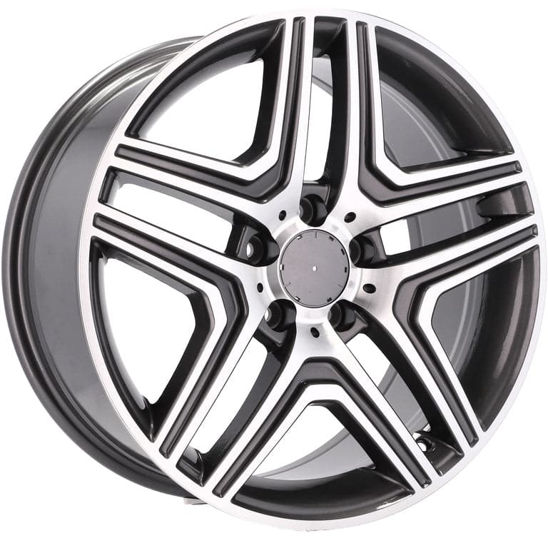 Alu kola pro Mercedes BK206 7.5x16 5x112 ET38 Grey Polished | Wheelsup.cz