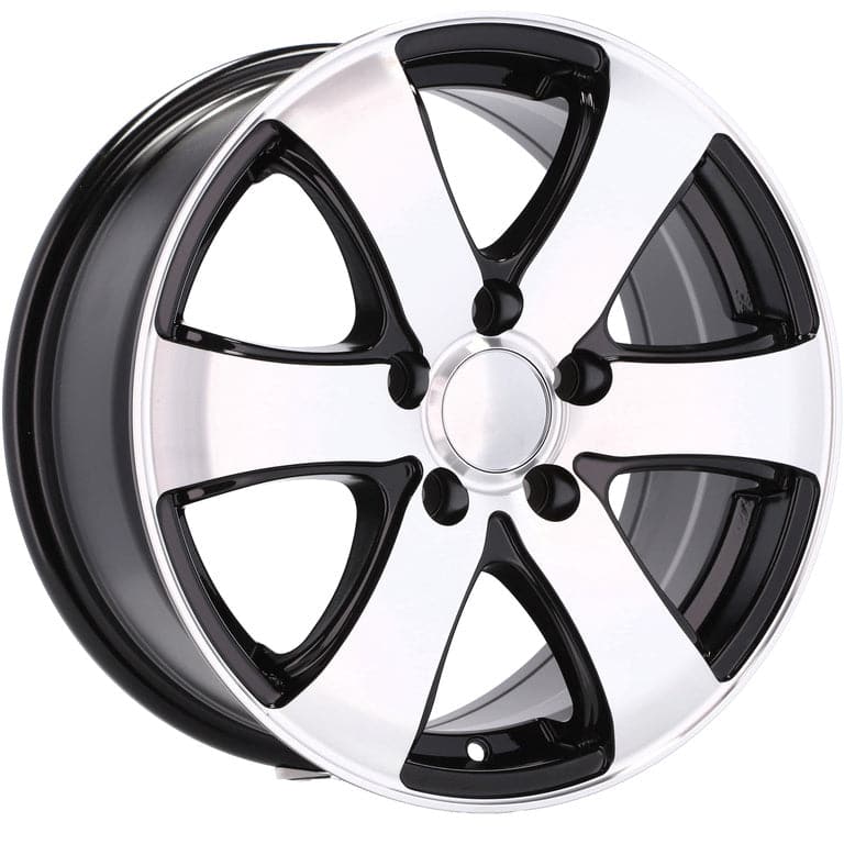 Alu kola pro Mercedes BK747 7x16 6x130 ET55 84.1 Black Polished | Wheelsup.cz