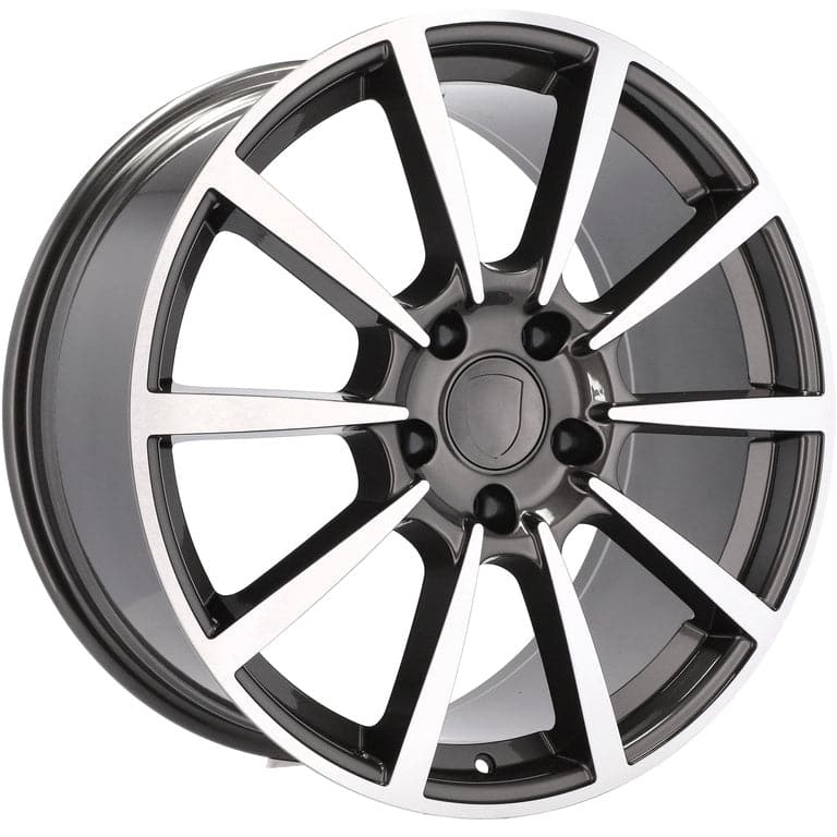 Alu kola pro Porsche 1067 11x19 5x130 ET56 71.6 Grey Polished | Wheelsup.cz