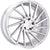 Alu kola replika Vossen LU589 9.5x20 5x120 ET38 72.6 Machined Silver