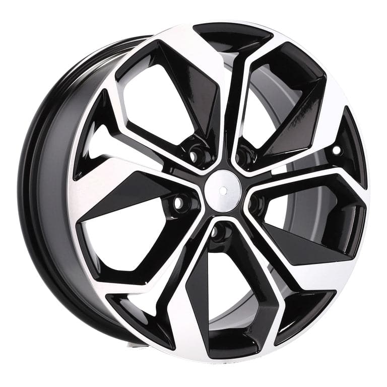 Alu kola pro Renault B5168 6.5x15 5x114.3 ET45 66.1 Black Polished | Wheelsup.cz