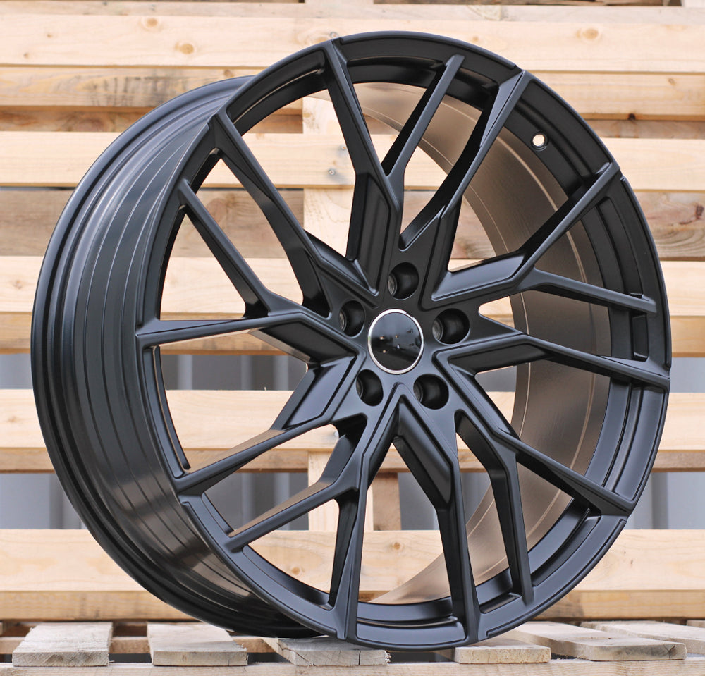 Alu kola pro Audi YF5771 9x20 5x112 ET42 57.1 Black Half Matt