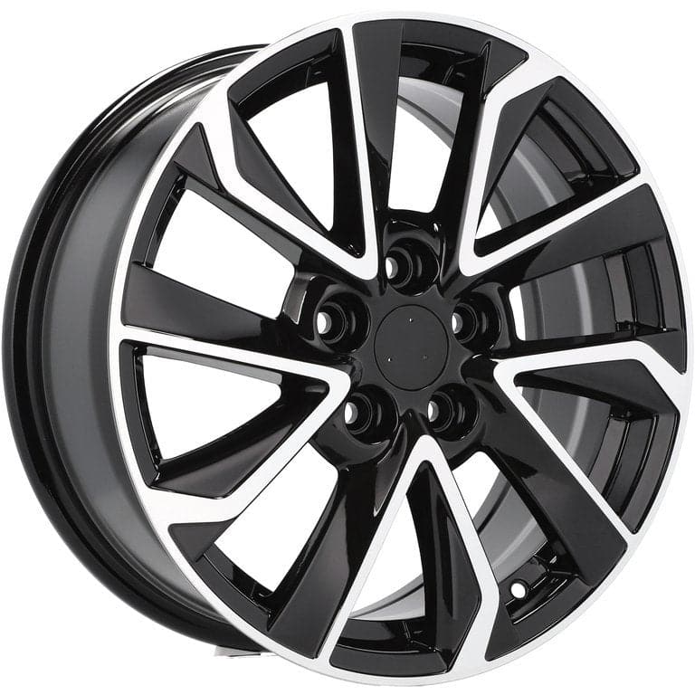 Alu kola pro Toyota B5463 7.5x18 5x114.3 ET45 60.1 Black Polished | Wheelsup.cz