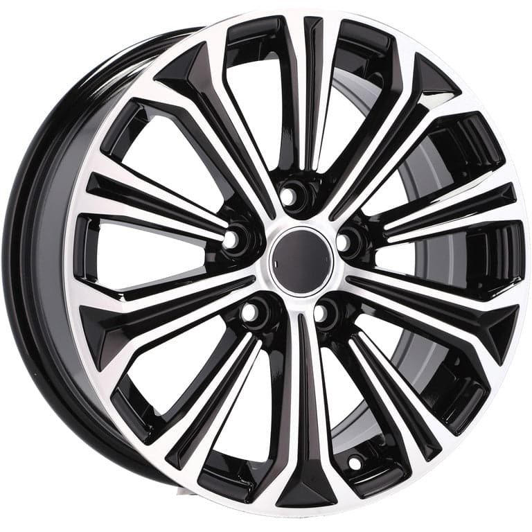 Alu kola pro Toyota B5845 6x15 5x100 ET45 Black Polished | Wheelsup.cz