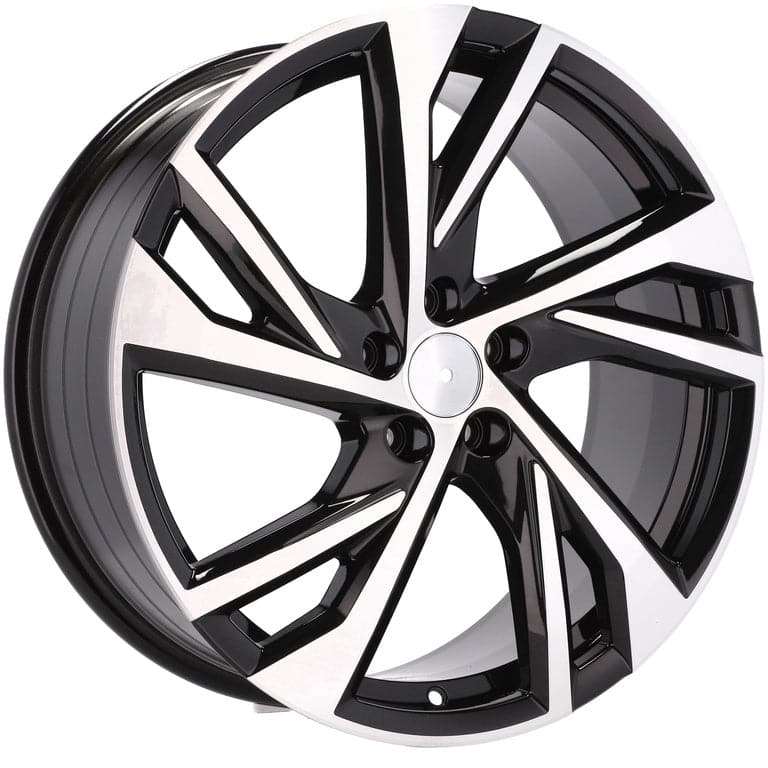 Alu kola pro Volvo FE183 8x18 5x108 ET50 63.4 Black Polished | Wheelsup.cz