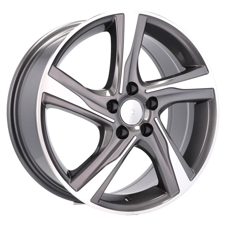 Alu kola pro Volvo BY115 7.5x18 5x108 ET49 63.4 Grey Polished