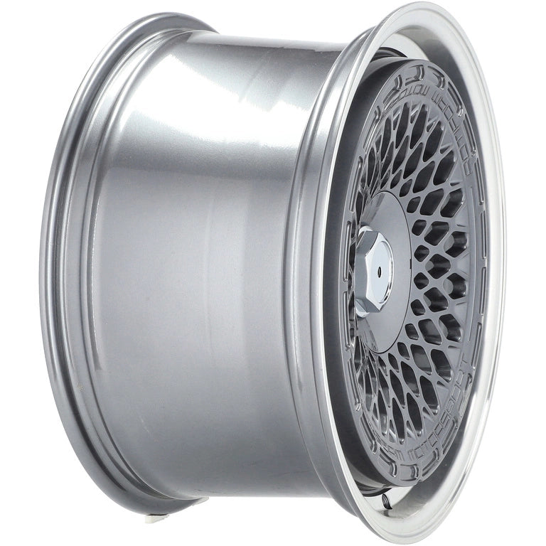 Alu kola Racing Line 1308B 8.5x18 5x112 ET30 72.6 Gun Metal & Polished Lip | Wheelsup.cz