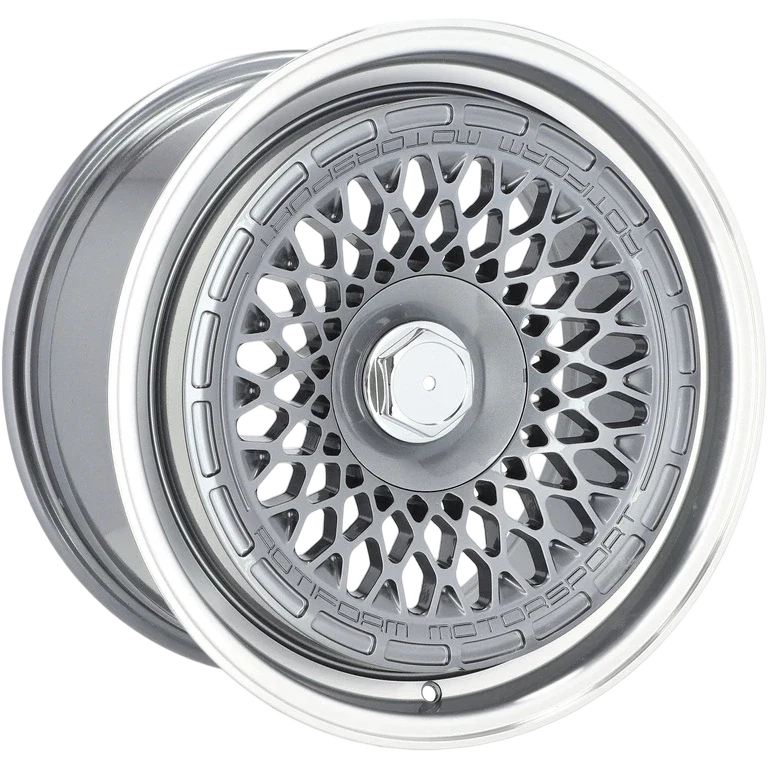 Alu kola Racing Line 1308B 8.5x18 5x112 ET30 72.6 Gun Metal & Polished Lip | Wheelsup.cz