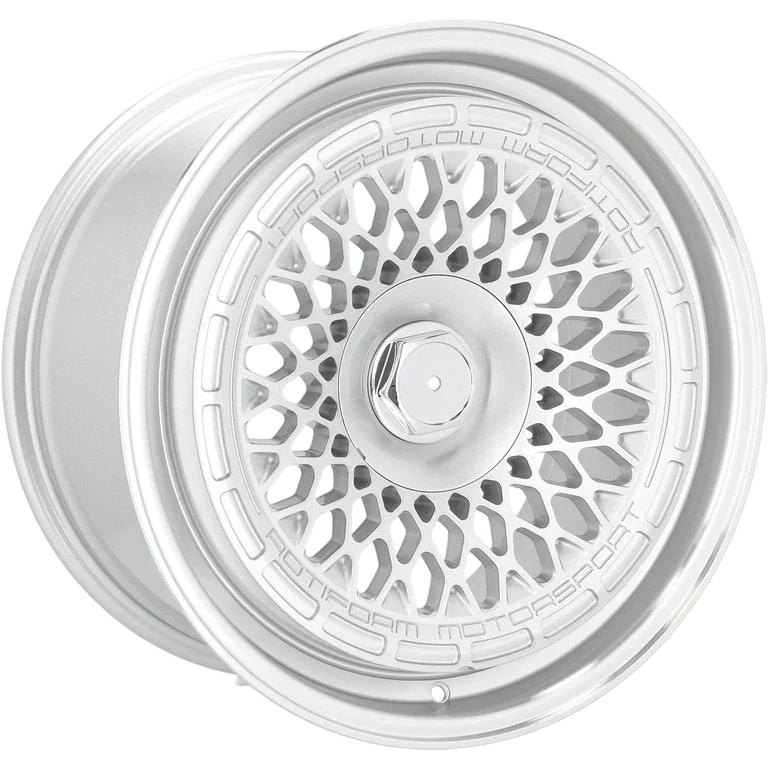 Alu kola Racing Line 1308B 9.5x18 5x112 ET35 72.6 Silver Shining & Polished Lip | Wheelsup.cz