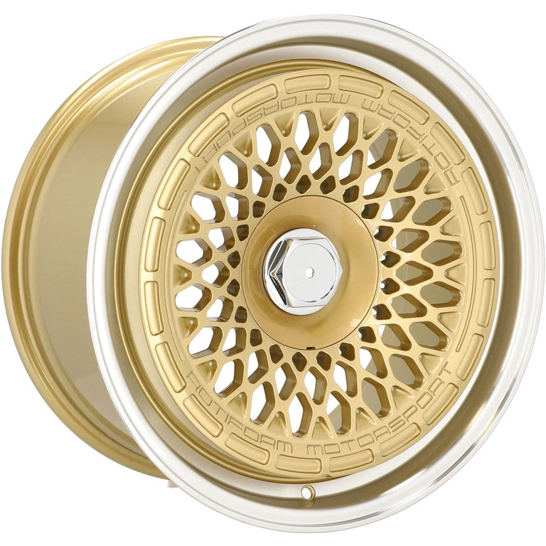 Alu kola Racing Line 1308B 8.5x18 5x112 ET30 72.6 Bronze & Polished Lip