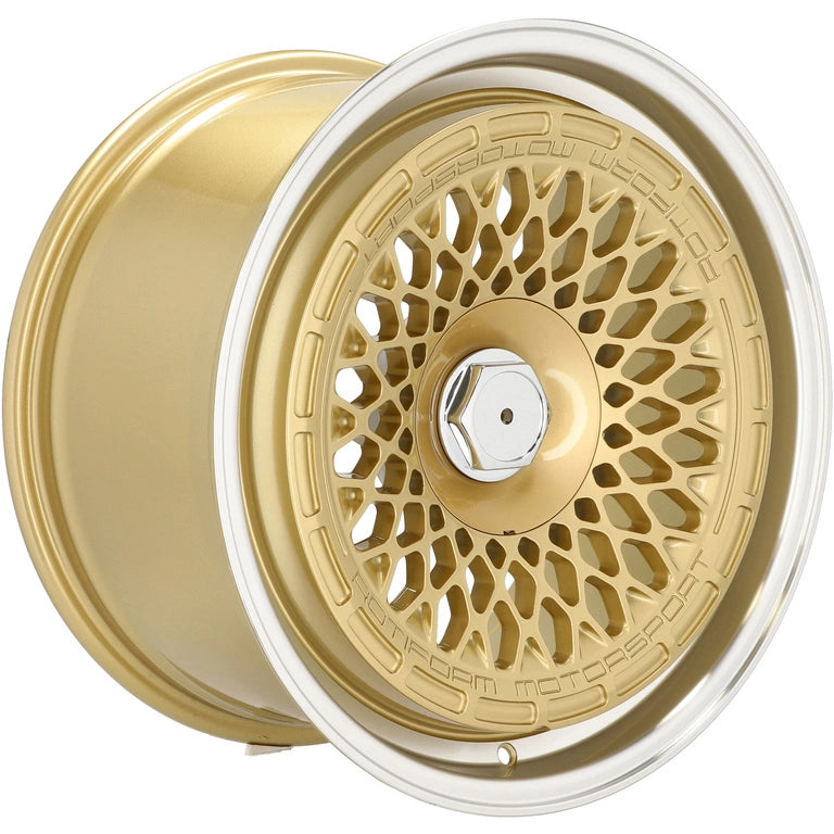 Alu kola Racing Line 1308B 8.5x18 5x112 ET30 72.6 Bronze & Polished Lip | Wheelsup.cz
