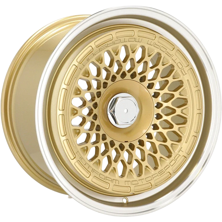 Alu kola Racing Line 1308B 8.5x18 5x112 ET30 72.6 Bronze & Polished Lip | Wheelsup.cz