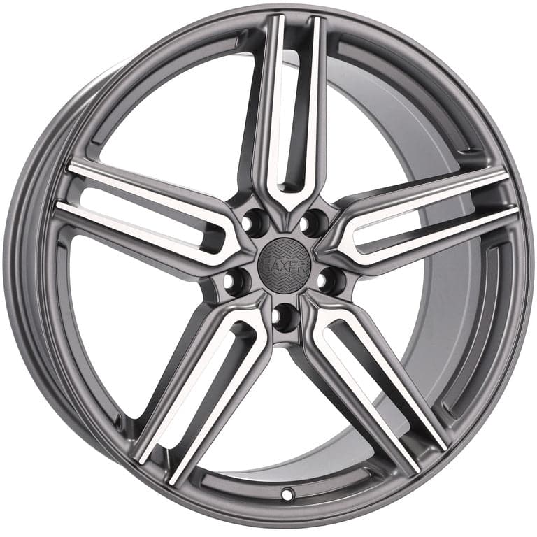 Alu kola HAXER B1382 10x20 5x112 ET38 šedá, Mercedes WheelsUp