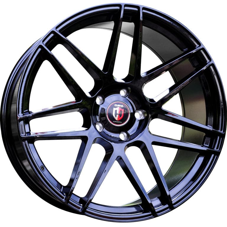 Alu kola HAXER XF995 9x19 5x120 ET30 72.6 Black Half Matt | Wheelsup.cz