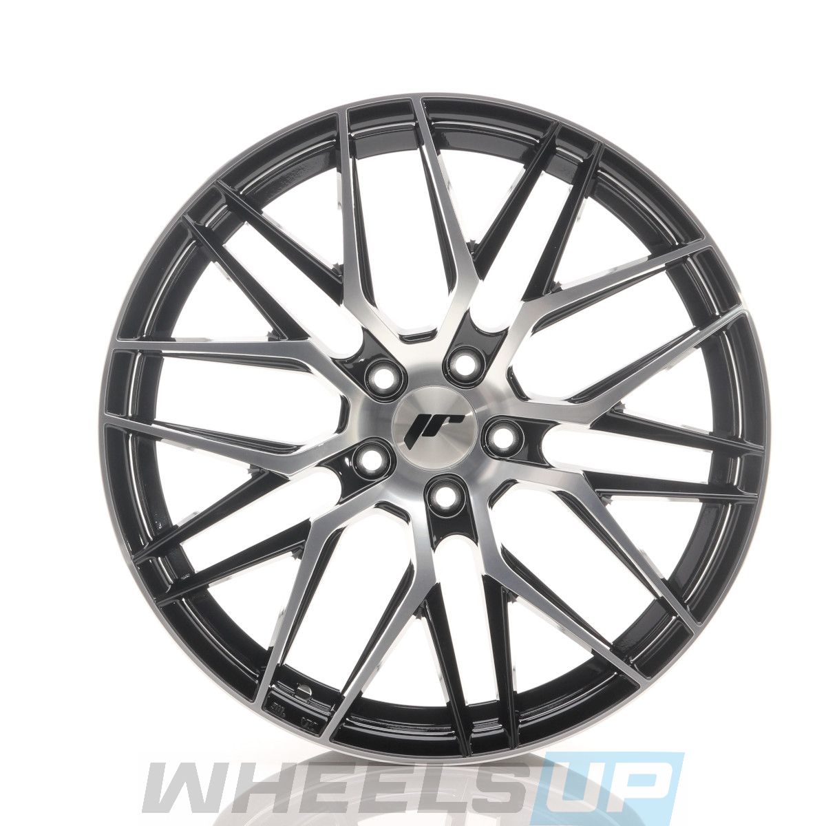 Alu kola Japan Racing JR28 19x8,5 ET40 5x108 Glossy Black Machined Face WheelsUp
