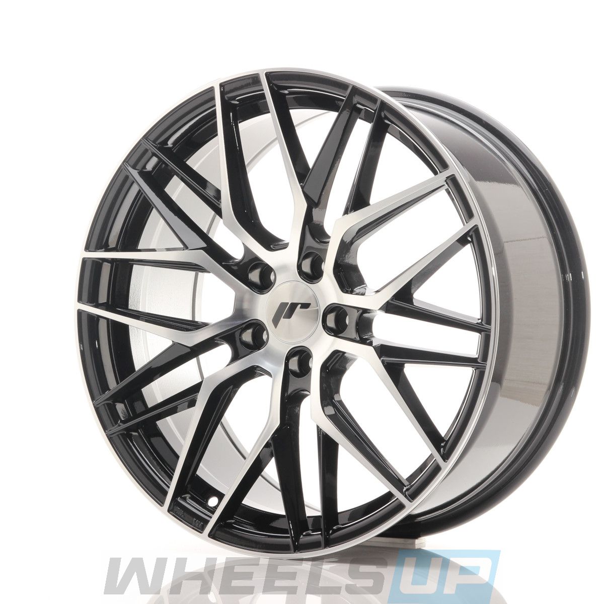 Alu kola Japan Racing JR28 19x8,5 ET40 5x108 Glossy Black Machined Face WheelsUp