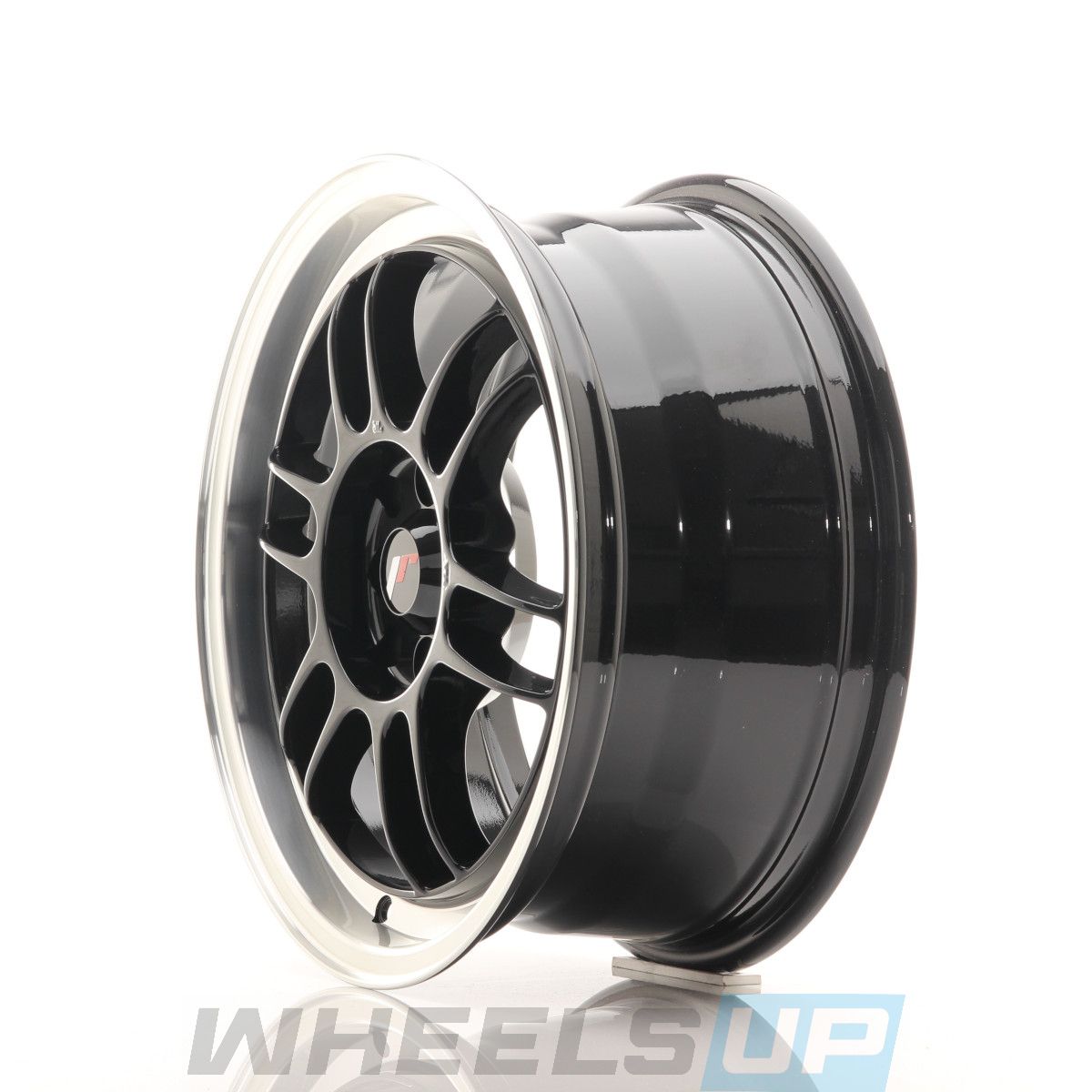 Alu kola Japan Racing JR7 16x7 ET38 4x100/114 Gloss Black w/Machined Lip WheelsUp