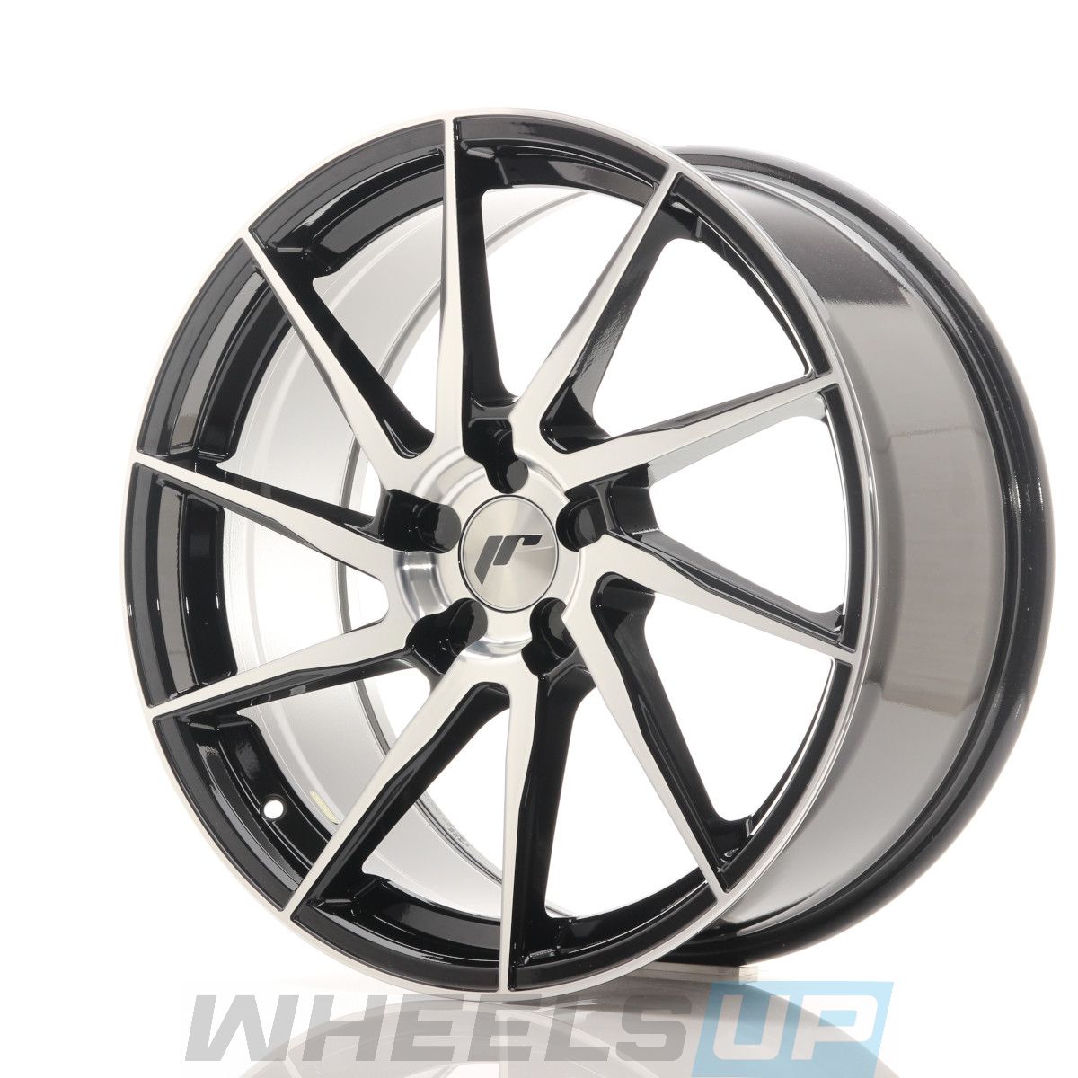 Alu kola Japan Racing JR36 19x8,5 ET20-50 5H BLANK Gloss Black Machined Face WheelsUp