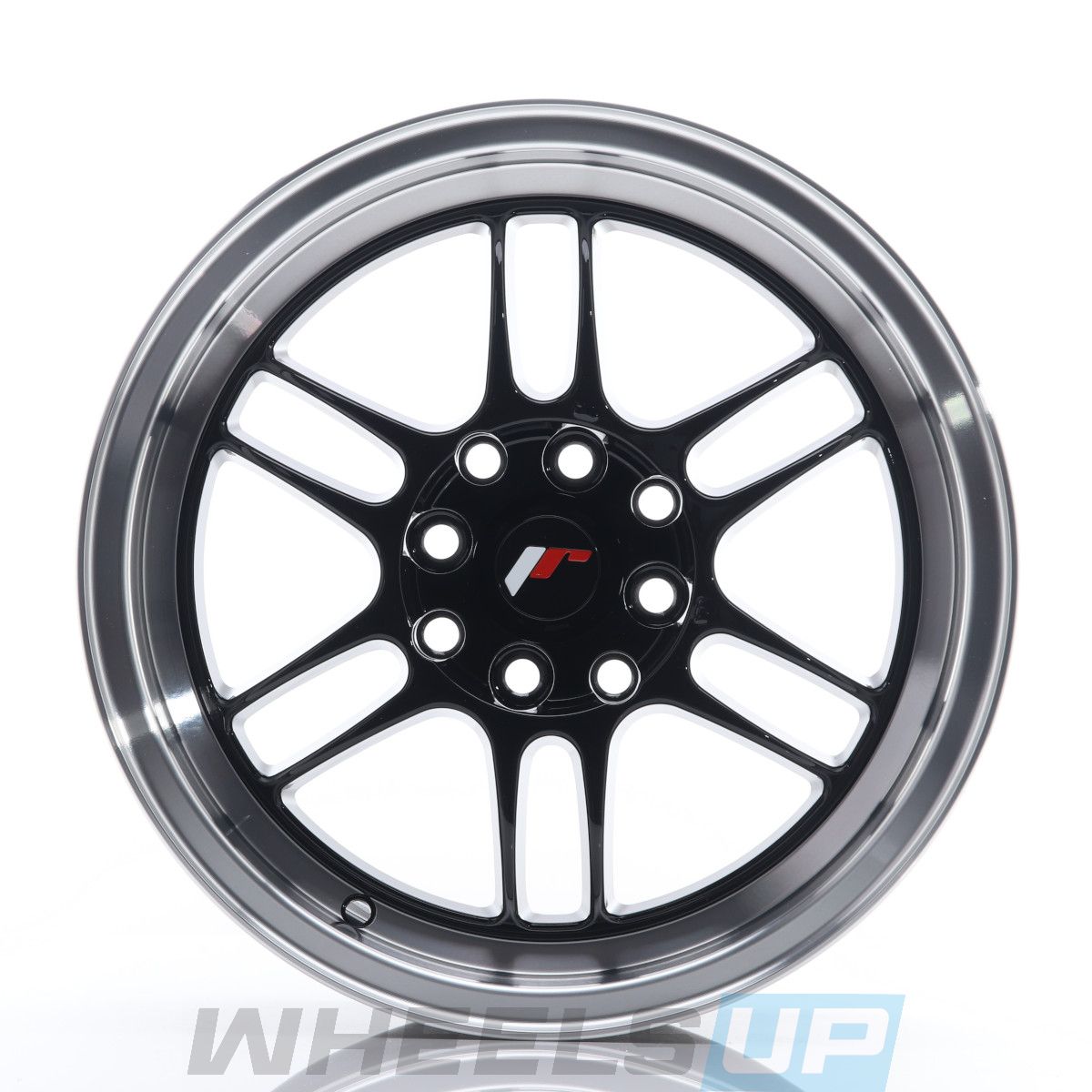 Alu kola Japan Racing JR7 15x7 ET38 4x100/114 Glossy Black w/Machined Lip WheelsUp