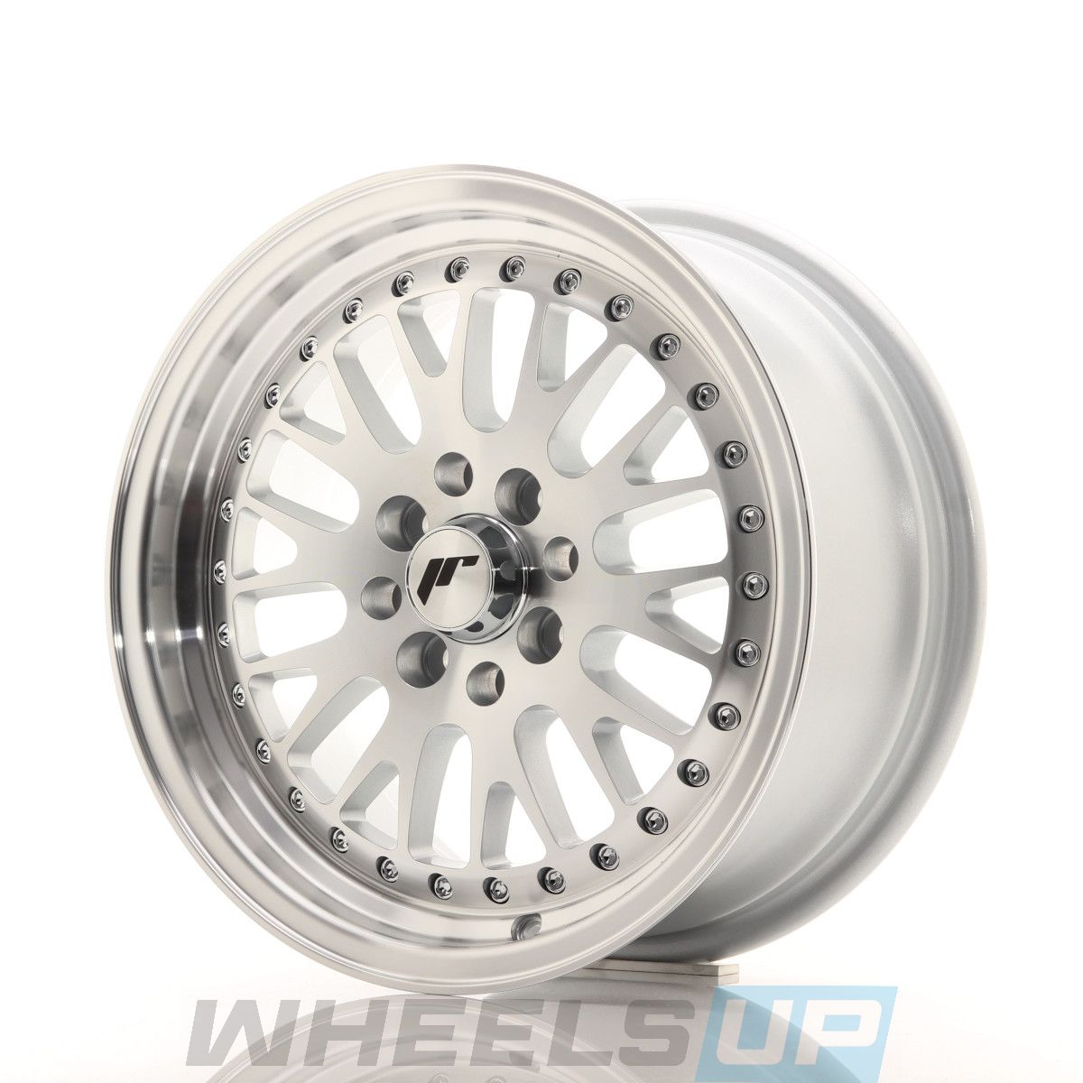 Alu kola Japan Racing JR10 15x8 ET20 4x100/108 Silver Machined Face WheelsUp