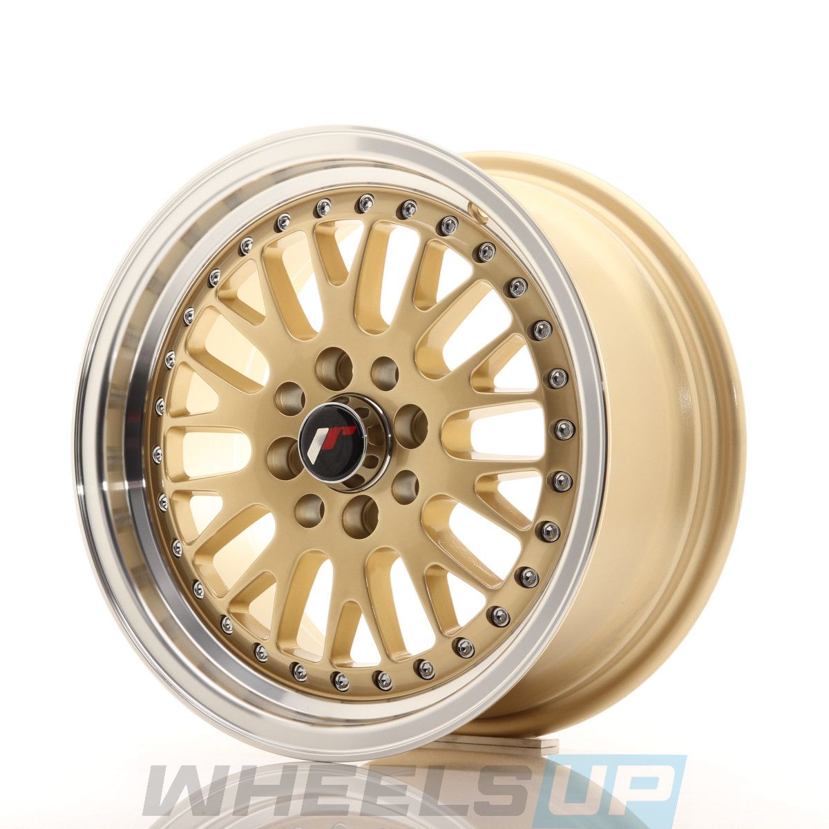 Alu kola Japan Racing JR10 16x7 ET30 4x100/108 Gold w/Machined Lip WheelsUp