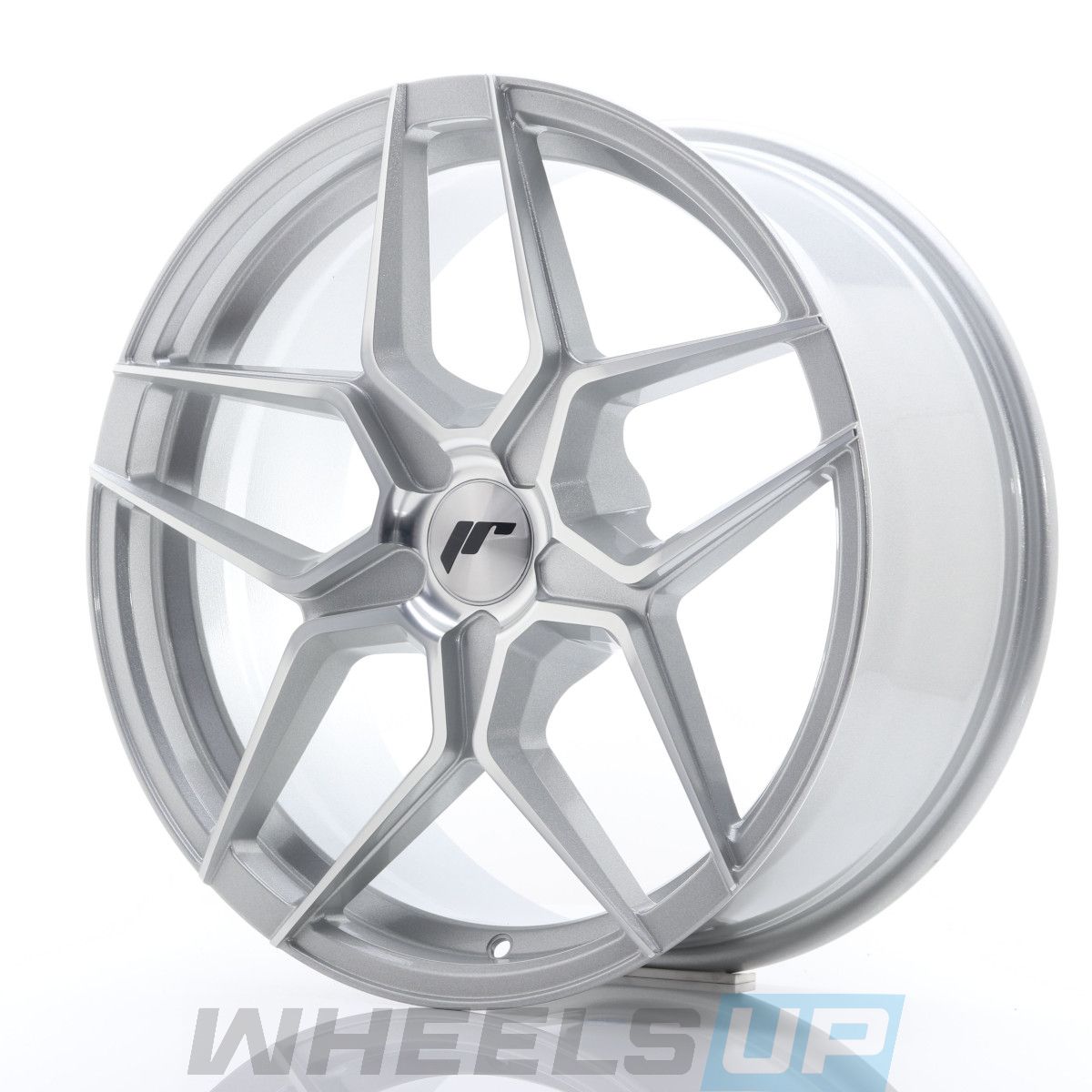 Alu kola Japan Racing JR34 18x9 ET20-42 5H BLANK Silver Machined Face WheelsUp