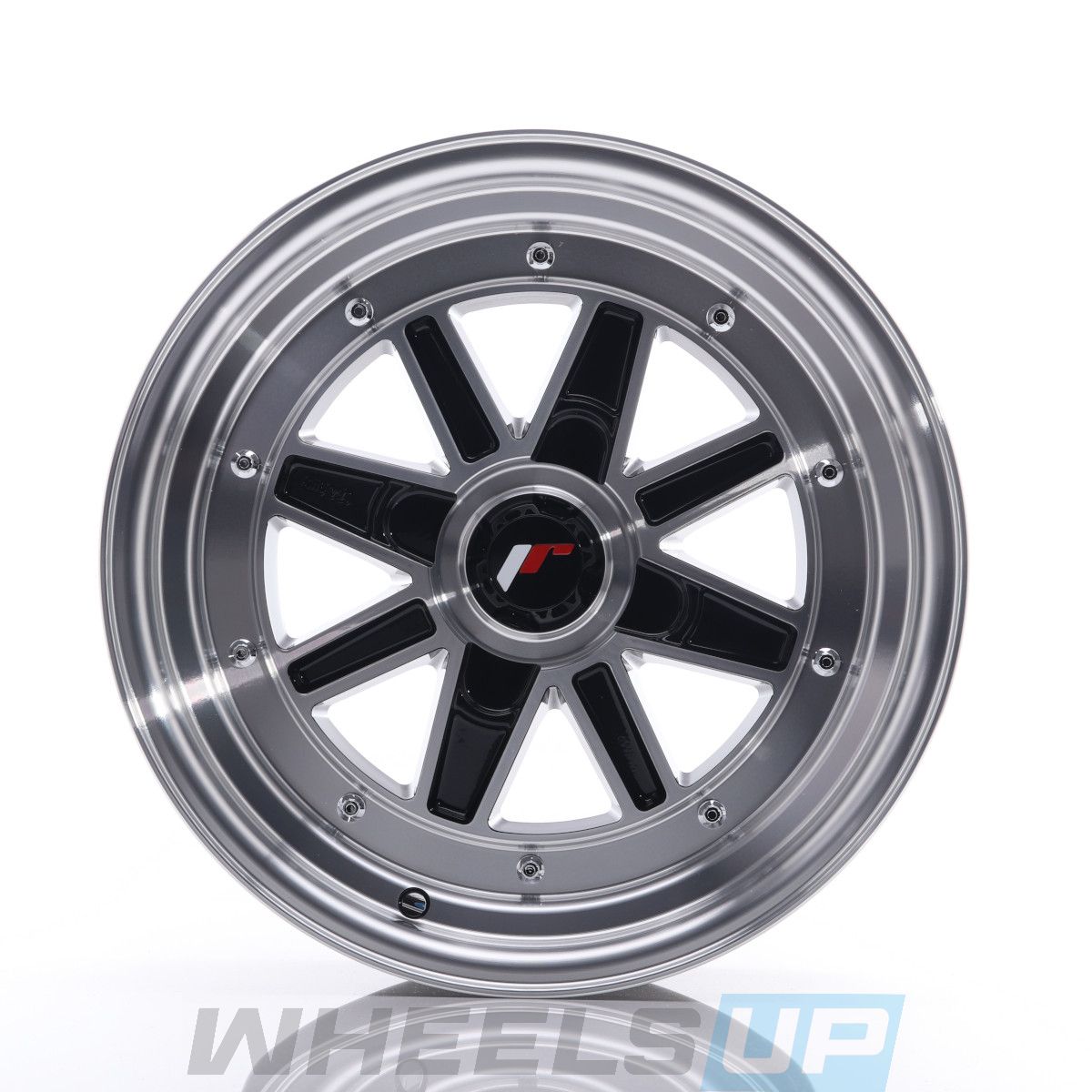 Alu kola Japan Racing JR31 15x7.5 ET20 4H BLANK Gloss Black Machined Face WheelsUp