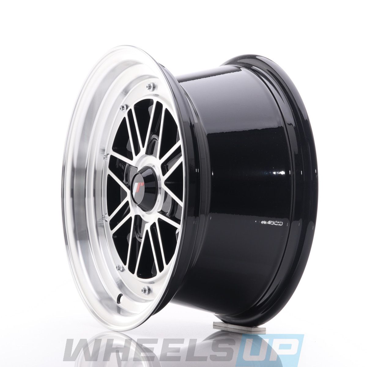 Alu kola Japan Racing JR31 15x7.5 ET20 4H BLANK Gloss Black Machined Face WheelsUp