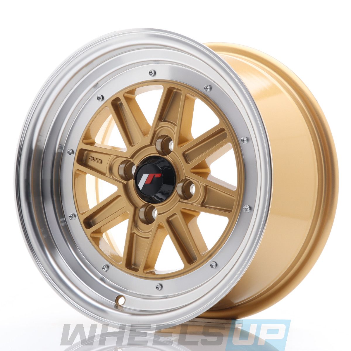 Alu kola Japan Racing JR31 15x7.5 ET20 4x100 Gold w/Machined Lip WheelsUp