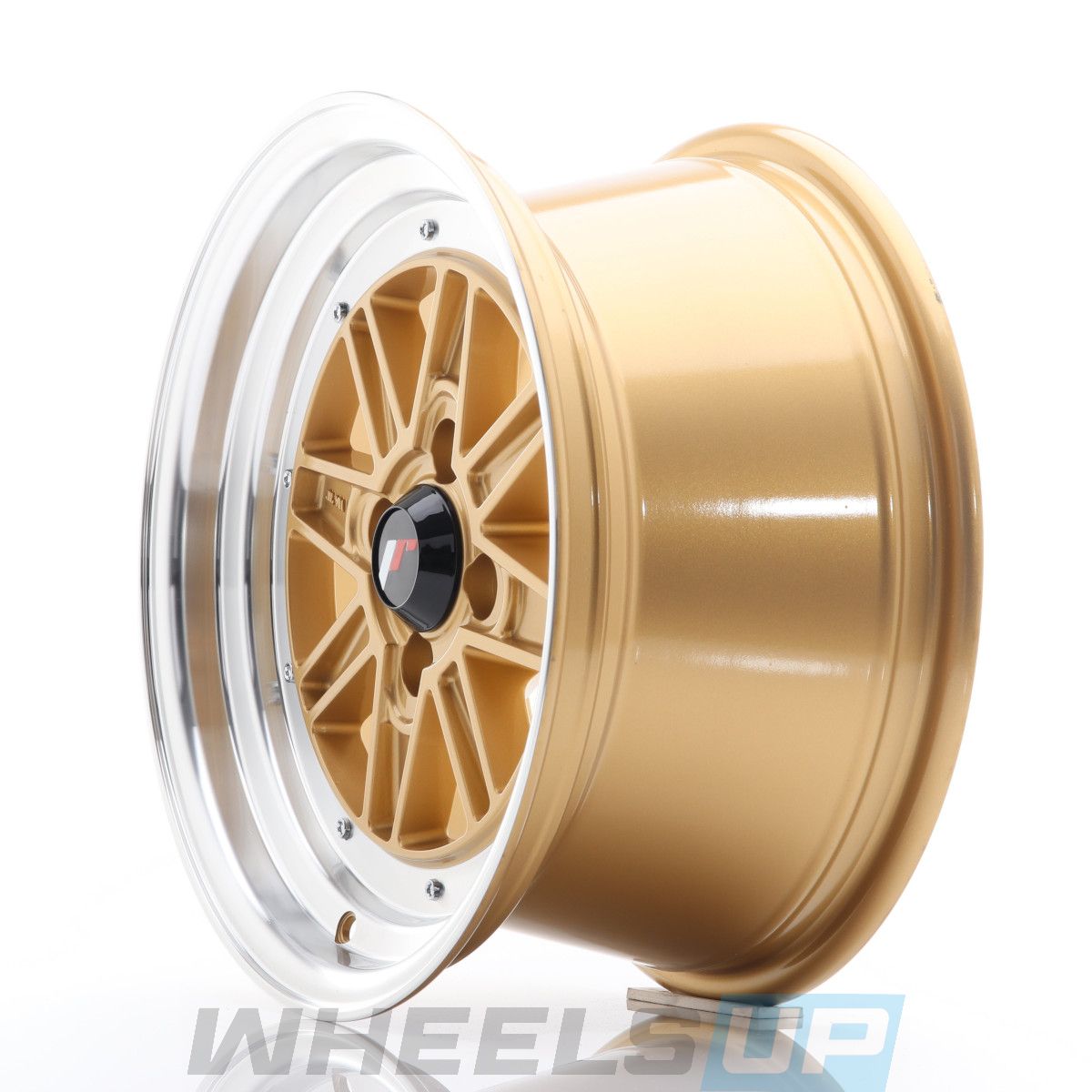 Alu kola Japan Racing JR31 15x7.5 ET20 4x100 Gold w/Machined Lip WheelsUp