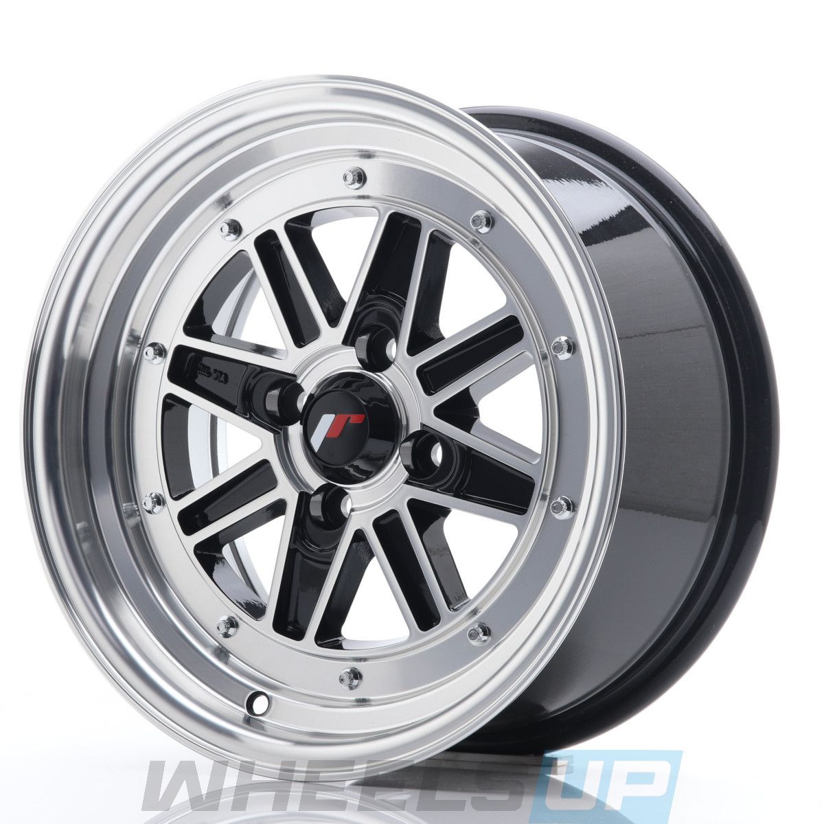 Alu kola Japan Racing JR31 15x7.5 ET20 4x100 Gloss Black Machined Face WheelsUp